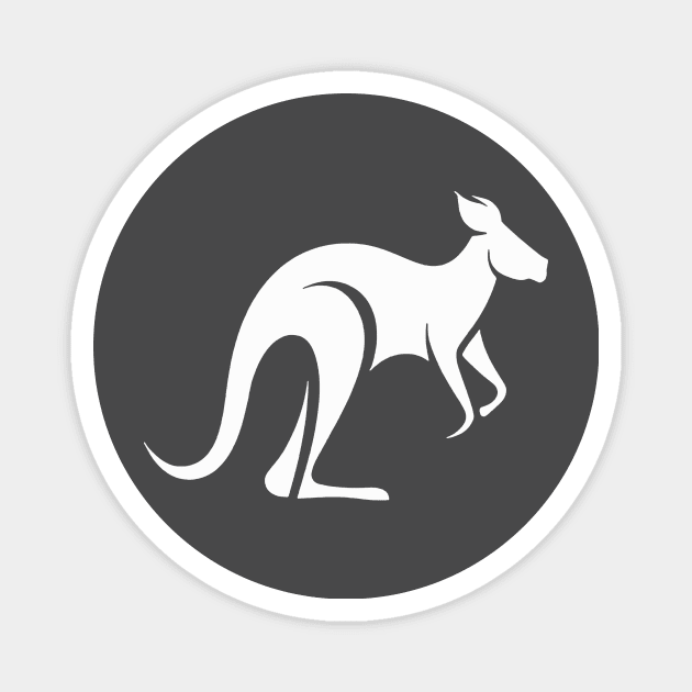 Cute kangaroo australia Magnet by The D Family